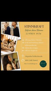 Infos & Anmeldung unter:
https://hearts-child.de/stimmkraft-stimme-befreien-halle/