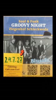 SAVE THE DATE
Soul Groovy Night No 4 @goatwatchers
am 24.7.2027