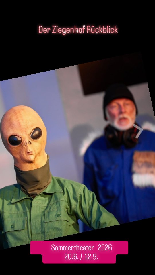 September: Sommertheater der @kulturreederei auf dem Ziegenhof.
Wir freuen uns schon auf das neue Stück im nächsten Jahr.